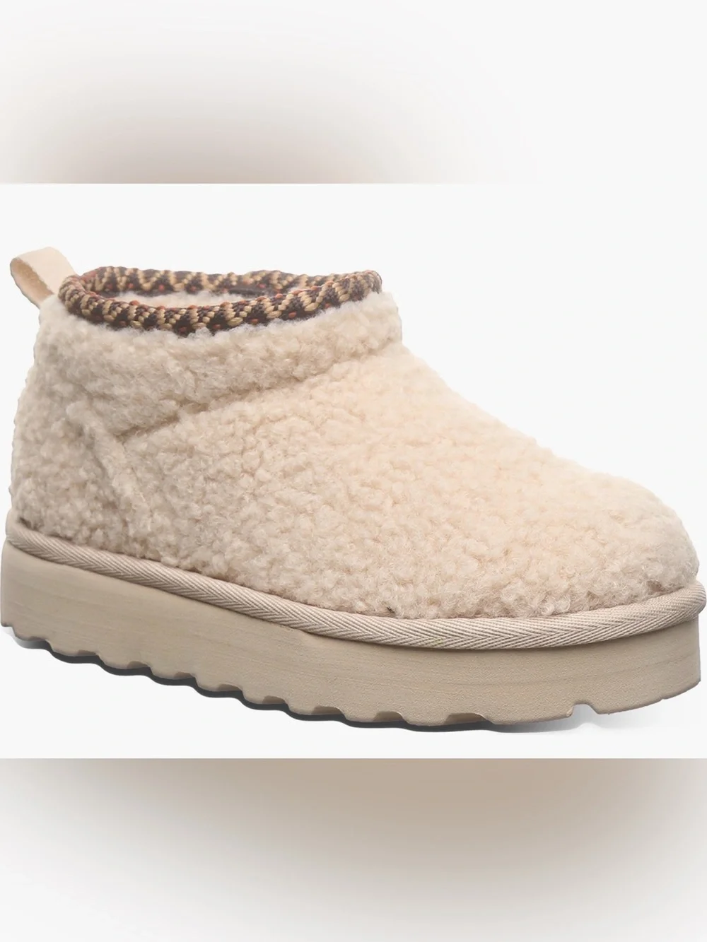 Bearpaw Kids Faux Fur Slipper. Size 13